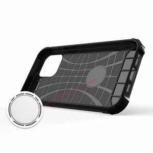 Hybrid Armor dėklas iPhone 14 Plus šarvuotas hibridinis dėklas juodas
