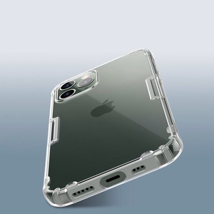 Nillkin Nature TPU dėklas, skirtas Apple iPhone 12 Pro Max, tamsiai žalias