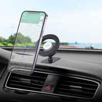 Blavec automobilinis laikiklis BH-16B Carbon magnetinis Magsafe prietaisų skydeliui (BH16BC-MDB) juodas