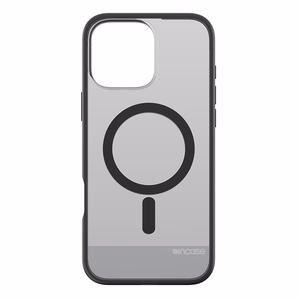 Incase Slim Case dėklas su MagSafe, skirtas iPhone 16 Pro Max, juodas permatomas
