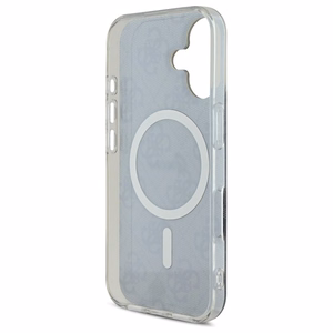 Guess IML 4G Magnetinis dėklas iPhone 16 Plus - juodas