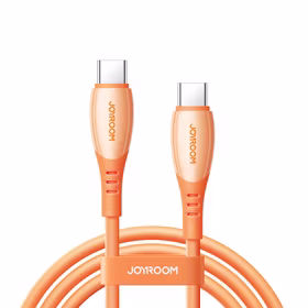 Joyroom S-A59 Vibrant Series 60W USB-C - USB-C Laidas 1.2m - oranžinis