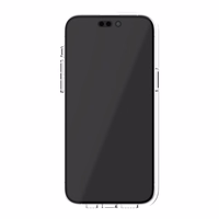 Ugly Rubber Pure dėklas telefonui iPhone 12 / 12 Pro 6,1" skaidrus