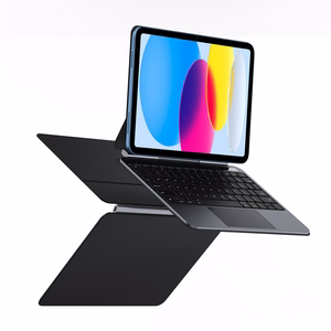 Dux Ducis MK serijos klaviatūros dėklas iPad 10" (2022) / iPad 11" (2025), juodas