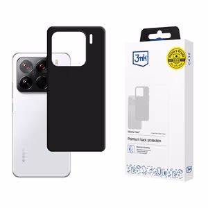 3mk Silikoninis dėklas telefonui Xiaomi 15 - juodas