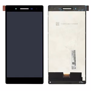 LCD ekranas Lenovo Tab 4 TB-7504F TV070HDM-TL9 su lietimo ekranu (rudas jungtis) juodas (atnaujintas) ORG