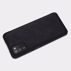 Nillkin Qin odinis dėklas Samsung Galaxy A03s raudonas