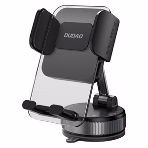 Dudao F24PLUS Car Holder with Suction Cup for Dashboard - Black