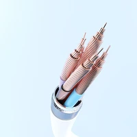 Rock Kabelis Simple Series - USB į Lightning kabelis - 2,4A - 2 metras baltas (m)