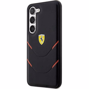 Ferrari FEHCS23SPBAK S23 S911 - juodas kietas dėklas Hot Stamp Lines