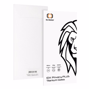 Закаленное стекло Tel Protect 10X Privacy Plus Titanium для Iphone 16 Pro/17 (конверт)