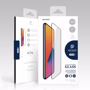 Dux Ducis 9D Grūdintas stiklas Vivo Y16 / Y02s pilnas ekranas su rėmeliu juodas (draugiškas dėklui)