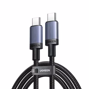 Ugreen USB-C į USB-C PD laidas 100W 5A 2m - juodas