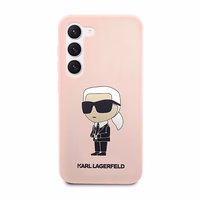 Karl Lagerfeld KLHCS23SSNIKBCP S23 S911 silikoninis dėklas rožinis Ikonik