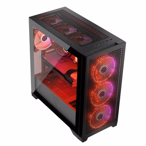 MODECOM VOLCANO EXPANSE T APEX ARGB MIDI kompiuterio korpusas, juodas