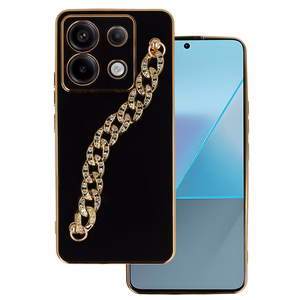 Dėklas telefonui Xiaomi Redmi Note 13 Pro 5G dizainas 4 juodas