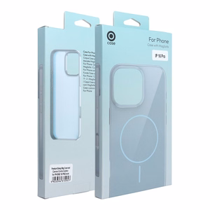 Blizgus magnetinis dėklas suderinamas su MagSafe, skirtas IPHONE 14 PLUS, mėtų spalvos