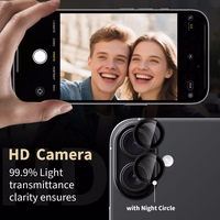 "Tech-Protect Camring Fit+" fotoaparato dangtelis, skirtas "Xiaomi Redmi Note 15 Pro 5G / 15 Pro+" - juodas