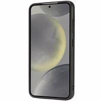 Audi Sintetinės odos Magnetinis dėklas telefonui S24 S921 juodas/juodas kietas dėklas AU-TPUPCMS24-Q5/D1-BK