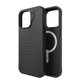 ZAGG Luxe Snap dėklas su MagSafe iPhone 15 Pro Max - juodas