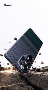 "Benks Magnetic Armor Pro Aurora Kevlar 600D" dėklas (D050), skirtas "Samsung Galaxy S26 Ultra