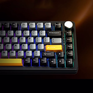 Machenike K600-B82W Belaidė mechaninė žaidimų klaviatūra su apšvietimu GR Silver Switch - juodas