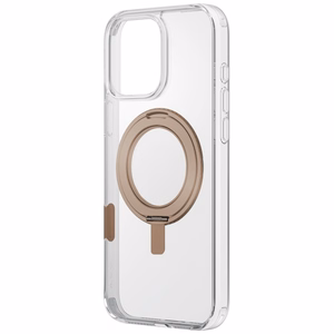 Uniq Swivix 360 sukamas stovas dėklas telefonui iPhone 16 - auksinis