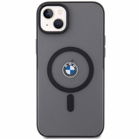 BMW Signature MagSafe deklas, skirtas iPhone 14 Plus/15 Plus - Juodas