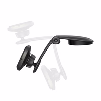 XO Automobilinis laikiklis C101 magnetas juodas klijuotas