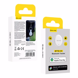 Blavec BTG-01 Bluetooth tracker for Apple and Android (BTBTG01-W), white