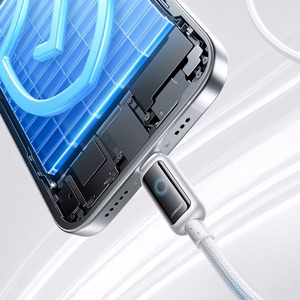 USB kabelis Joyroom S-A55 USB-A to Lightning 3A 1.2m baltas