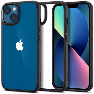 Spigen Ultra Hybrid iPhone 13 dėklas telefonui - matinis juodas