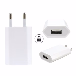 Įkroviklis Apple A1400 baltas 1000mAh (HQ)