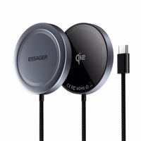 Belaidis įkroviklis Essager "ES-WC11" Qi2 juodas 15W
