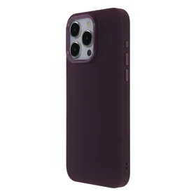 Satin Elegant dėklas telefonui iPhone 12 / 12 Pro 6,1" burgundiškas