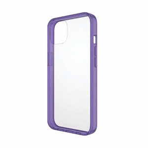 PanzerGlass ClearCase antibakterinis dėklas telefonui su Military Grade sertifikatu iPhone 13 / 14 / 15 - permatomas violetinis