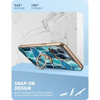 Supcase IBLSN Cosmo Snap dėklas iPhone 13 Pro - mėlynas