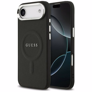 Guess Classic Logo Magnetinis dėklas telefonui iPhone Air - juodas
