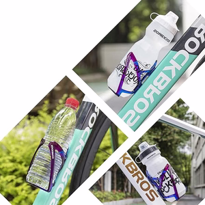 Rockbros FK338 dviračio gertuvės laikiklis - mėlynas ir violetinis
