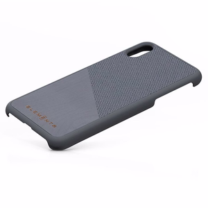 Чехол Nordic Elements Original Hel для iPhone XS Max, с натуральной древесиной клёна, средне-серый