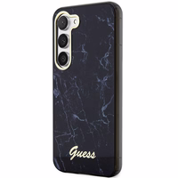 Guess GUHCS23SPCUMAK S23 S911 juodas/juodas kietas dėklas Marble