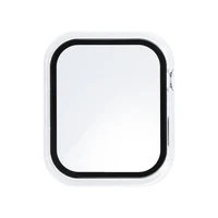 Bestsuit dėklas su hibridiniu stiklu Apple Watch serijai 7/8/9-41mm - skaidrus