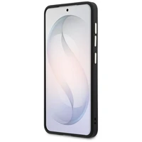 Guess dėklas 4G Embossed Ring MagSafe for Samsung Galaxy S26 Plus mėlynas