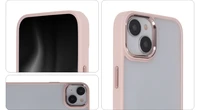 Dėklas telefonui iPhone 15 Pro 6,1 colio rožinis