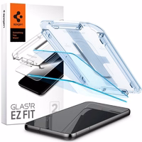 Spigen Glas.tR EZ Fit apsauginis stiklas Samsung Galaxy S23 - 2 vnt.