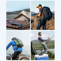 Išorinė baterija Joyroom "JR-L016" juodas 10000mAh (PD / QC3.0) + integruotas 3in1 laidas