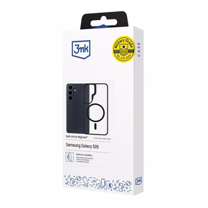 3mk Satin Armor MagCase for Samsung Galaxy S26 - skaidrus juodas