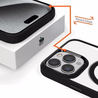 Dėklas Premium Mag Cover Apple iPhone 15 Plus juodas