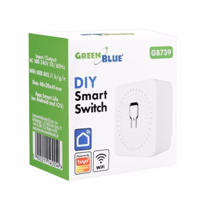 GreenBlue GB739 – potinkinis Wi-Fi išmanusis relės modulis, 16 A