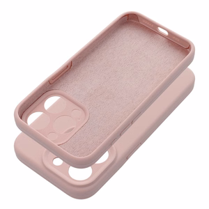 Чехол для iPhone 17 Pro Max Silicone 2mm пудрово-розовый